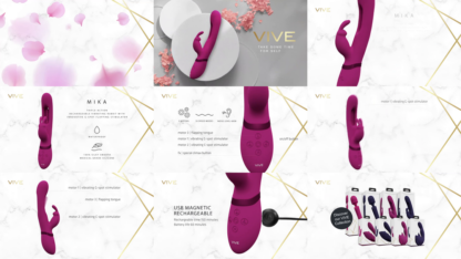 Mika - Triple Motor - Vibrerende Rabbit met Innovatieve G-Spot Flapper Stimulator - Roze - Afbeelding 6