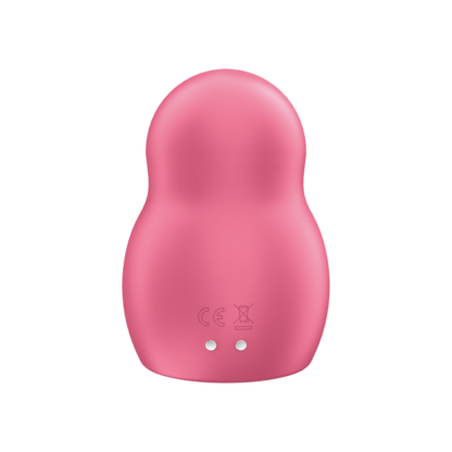 Pro to Go 1 - Double Air Pulse Vibrator - Rood - Afbeelding 4