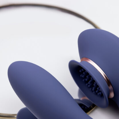 Twitch 3 - Oplaadbare Vibrator en Suction - Blauw/Grijs - Afbeelding 6