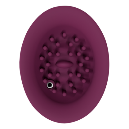 Twitch 3 - Oplaadbare Vibrator en Suction - Bordeaurot - Afbeelding 7