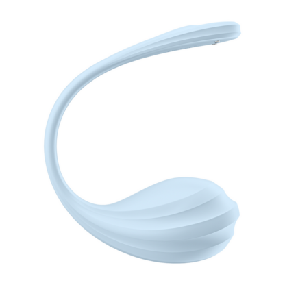 Glad Petal Connect App - Draagbare Koppel Vibrator - Lichtblauw - Afbeelding 7