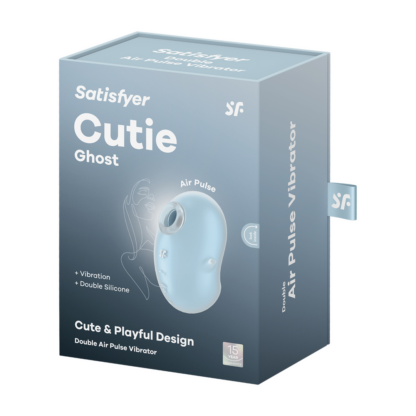 Cutie Ghost - Air Pulse Vibrator - Blauw - Afbeelding 2
