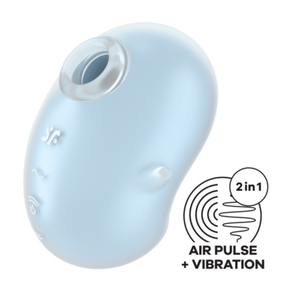 Cutie Ghost - Air Pulse Vibrator - Blauw - Afbeelding 6