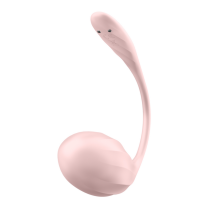 Ribbed Petal Connect App - Draagbare Koppel Vibrator - Roze - Afbeelding 4