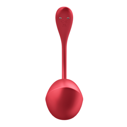 Shiny Petal Connect App - Draagbare Koppel Vibrator - Rood - Afbeelding 3
