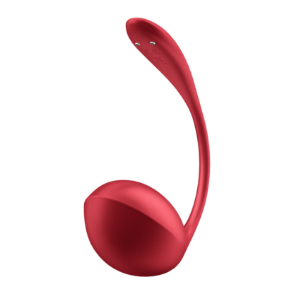 Shiny Petal Connect App - Draagbare Koppel Vibrator - Rood - Afbeelding 4