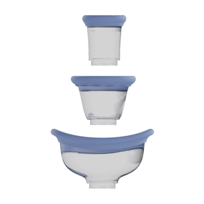 Opwindend - Oplaadbare Vulva- en Borstpomp - Blauw - Afbeelding 5