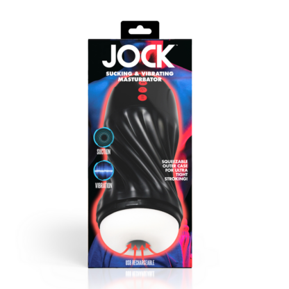Zuigende en Vibrerende Masturbator - Zwart - Afbeelding 3