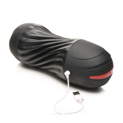 Zuigende en Vibrerende Masturbator - Zwart - Afbeelding 5