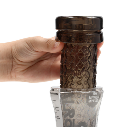 Easy Rider - Textured Masturbator - Zwart - Afbeelding 6