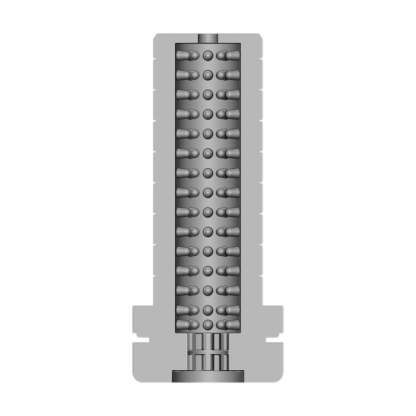 Easy Rider - Textured Masturbator - Blauw - Afbeelding 7