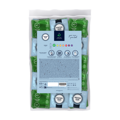 Pure Feel - Condooms 47 mm - 100 Pack - Afbeelding 2