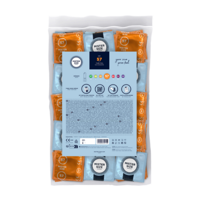 Pure Feel - Condooms 57 mm - 100 Pack - Afbeelding 2