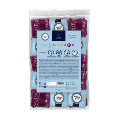Pure Feel - Condooms 64 mm - 100 Pack - Afbeelding 2
