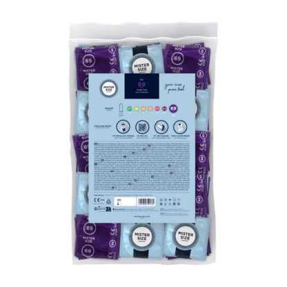 Pure Feel - Condoms 69 mm - 100 Pack - Afbeelding 2