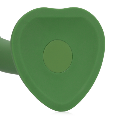 Niet-Falisch Vibrerende Dildo - Klein - Bosgroen - Afbeelding 6