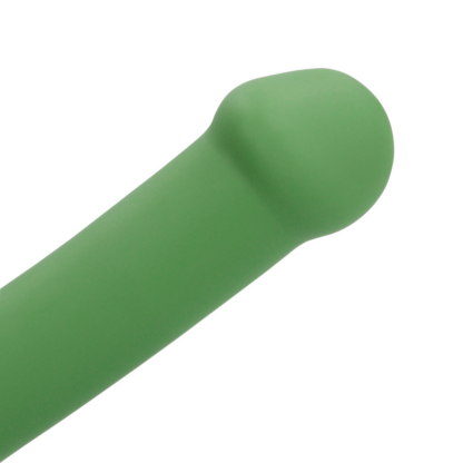 Niet-Falisch Vibrerende Dildo - Klein - Bosgroen - Afbeelding 7