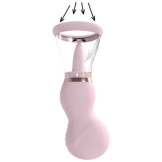 Sensuele - Oplaadbare Vulva en Borst Pomp - Roze
