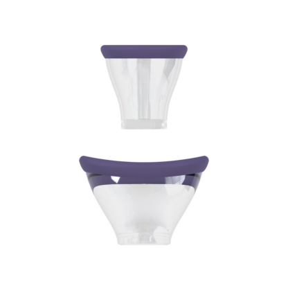 Exquisite - Oplaadbare Vulva en Borst Pomp - Paars - Afbeelding 5