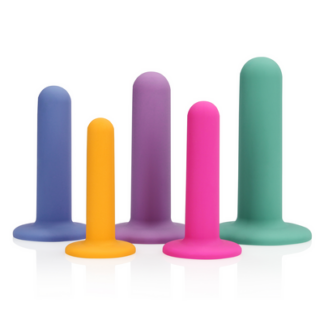Siliconen Vagina Dilator Set - Multicolor