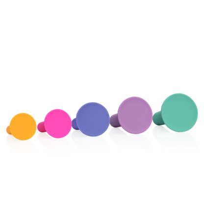Siliconen Vagina Dilator Set - Multicolor - Afbeelding 5