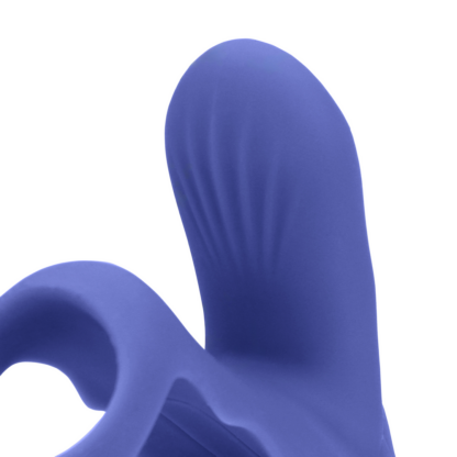 Vibrerende Cockring met Clit Stimulatie - Tamiya Blauw - Afbeelding 6