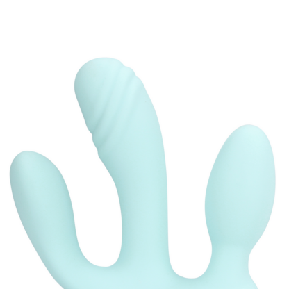 Drie-in-één Vloeibare Siliconen Vibrator - Afbeelding 7