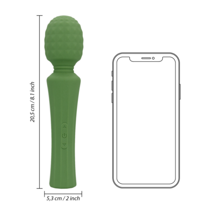 Krachtige wandvibrator met vaste handgreep - Afbeelding 7