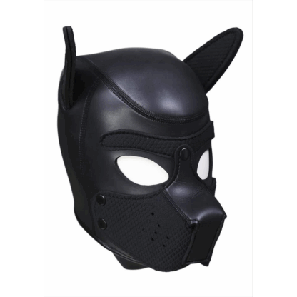 Neopreen Puppy Mask - Zwart - Afbeelding 4