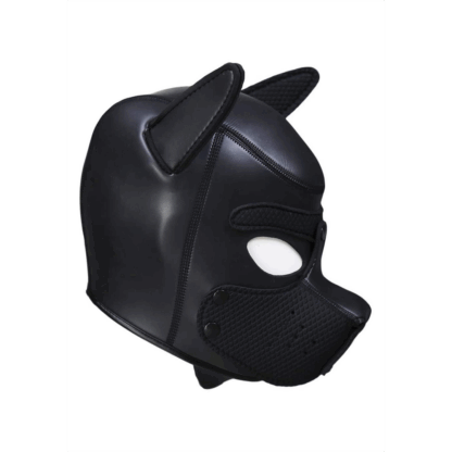 Neopreen Puppy Mask - Zwart - Afbeelding 5
