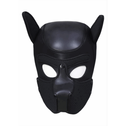 Neopreen Puppy Mask - Zwart - Afbeelding 6