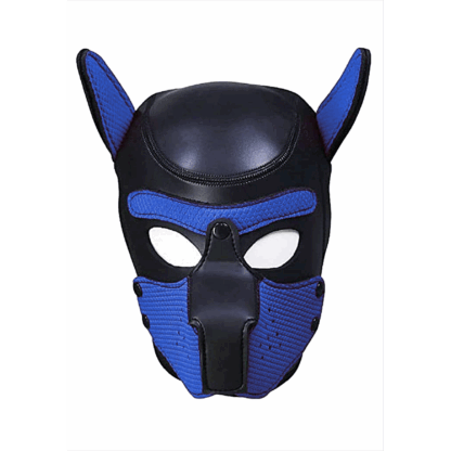 Neopreen Puppy Mask - Blauw - Afbeelding 6
