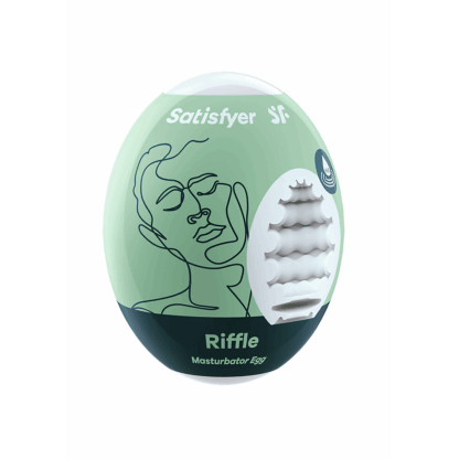 Riffle - Masturbator Egg - Lichtgroen - Afbeelding 2