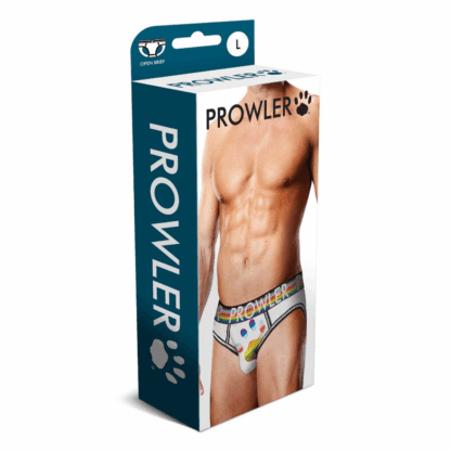 Oversized Paw Open Brief - L - Wit - Afbeelding 2