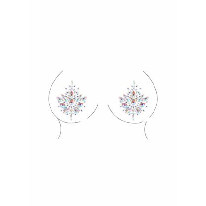 Stralende Nipple Bling Sticker - Afbeelding 6