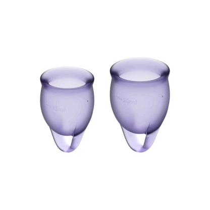 Voel je Zelfverzekerd - Menstruatiecup - Lila - Afbeelding 3