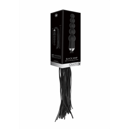 Zweep met Gebogen Silicone Dildo - Afbeelding 2