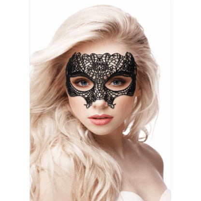 Prinses - Zwarte Kantmasker - Afbeelding 5