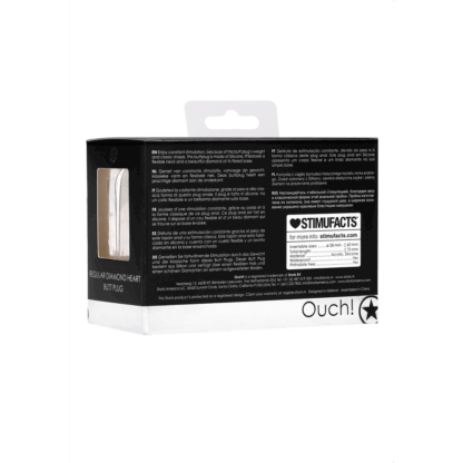 Diamond Heart Butt Plug - Regular - Afbeelding 3