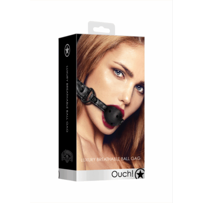 Ademend Ball Gag - Afbeelding 2