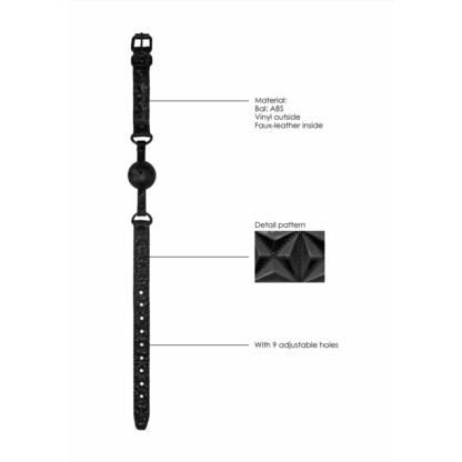 Ademend Ball Gag - Afbeelding 6