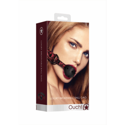 Ademend Ball Gag - Afbeelding 2
