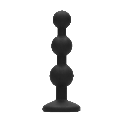 Silicone Beaded Diamond Buttplug - Afbeelding 3