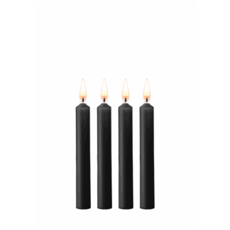 Plagen Waskaarsen - 4 Stuks - Zwart