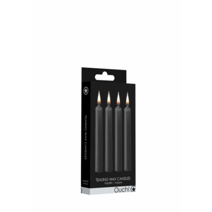 Plagen Waskaarsen - 4 Stuks - Zwart - Afbeelding 2