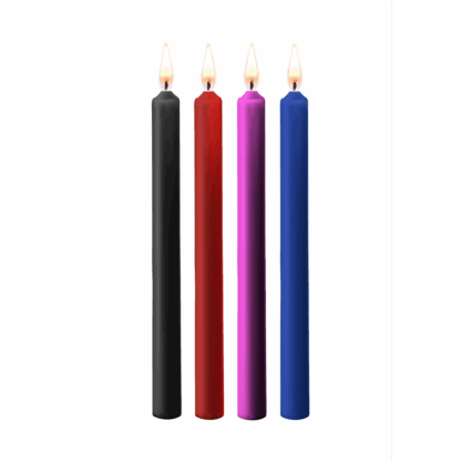Teasing Wax Kaarsen - 4 Stuks - Groot - Multicolor - Afbeelding 6