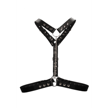 Twisted Bit Leren Harnas - One Size - Afbeelding 4