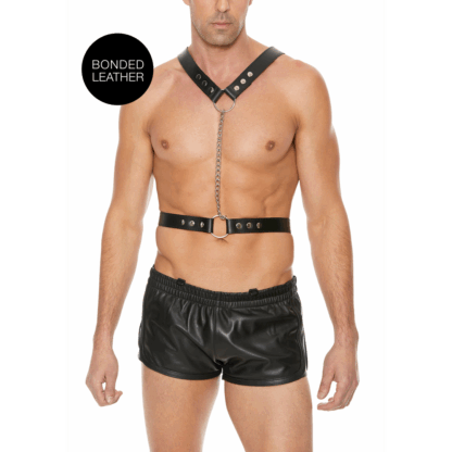 Twisted Bit Leren Harnas - One Size - Afbeelding 7