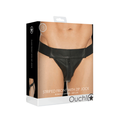 Effen Voorzijde Met Rits Jock - L/XL - Afbeelding 2