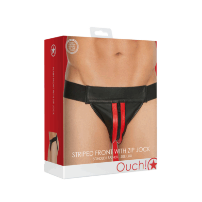 Effen Voorkant Met Rits Jock - L/XL - Afbeelding 2